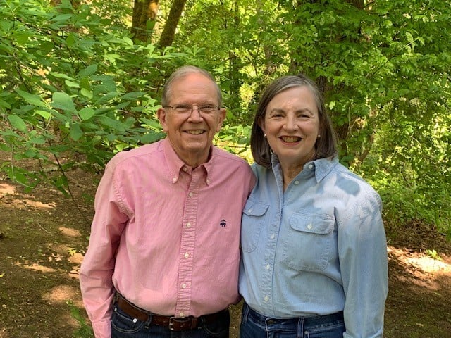 A. Franklin Berry, Jr. (retired) and his wife, Mary Ann.